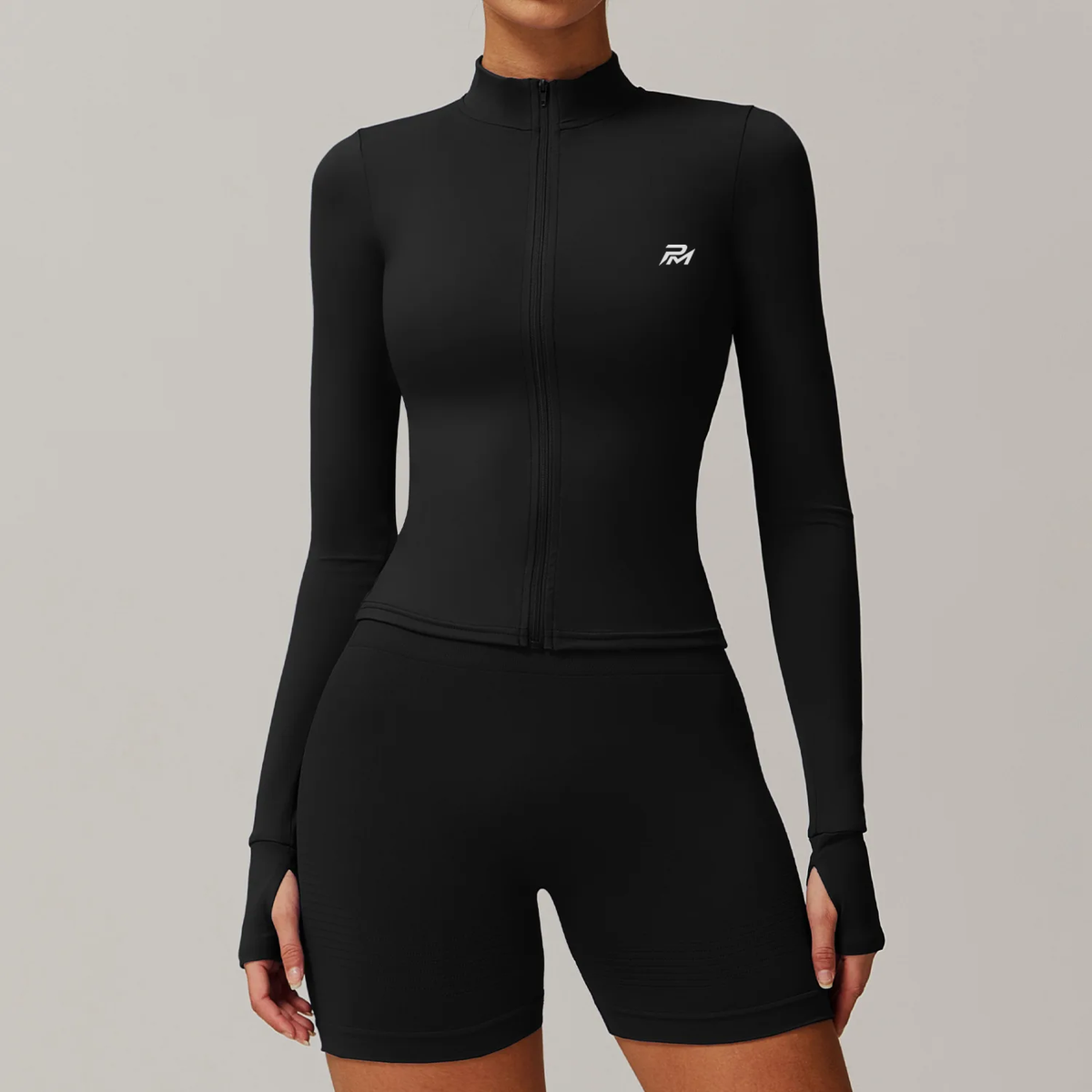 Thumbhole Zip Jacket