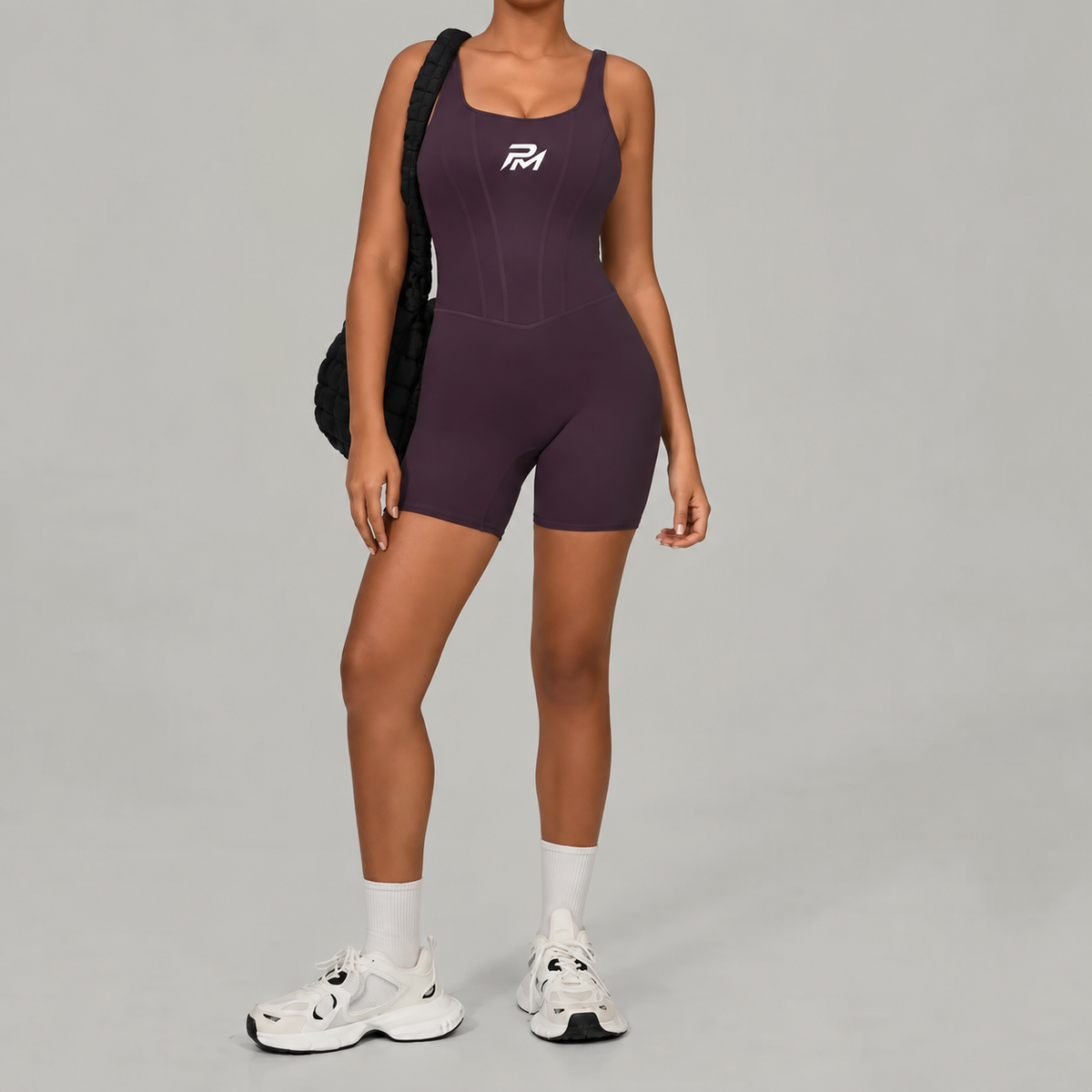 Strappy Open-Back Romper
