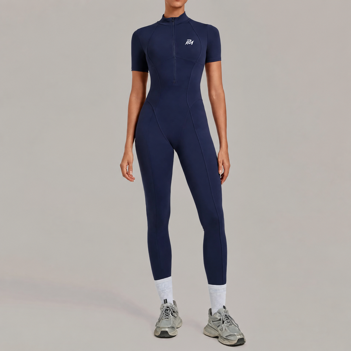 Seamless Zip Jumpsuit