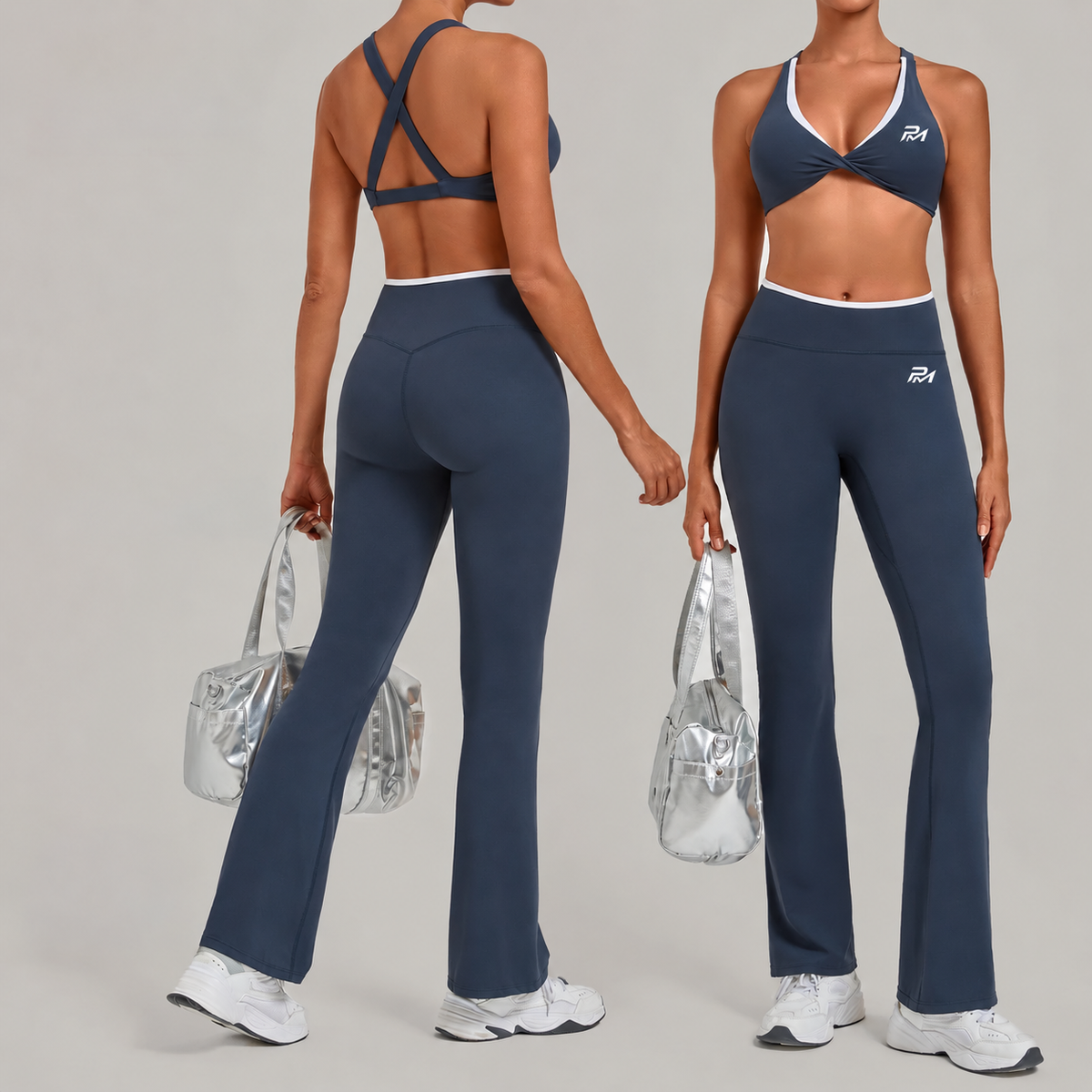 Knotted Bra Flare Set