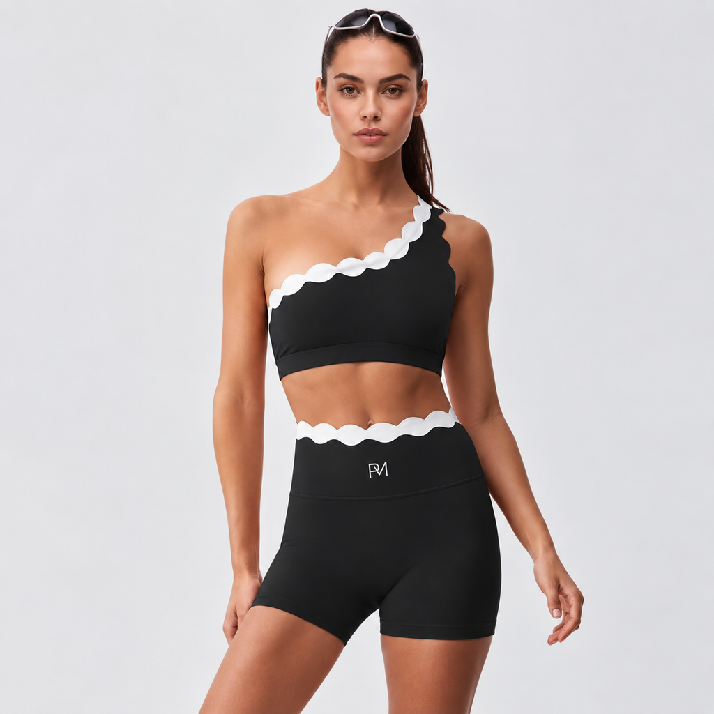 Shell Lace Shorts Set