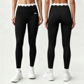 Lace Trim Sculpt Leggings