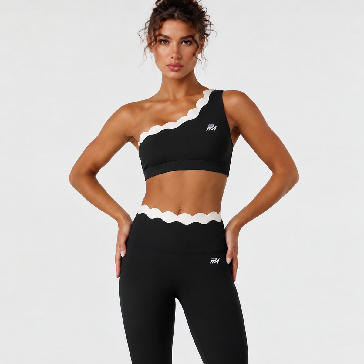 Asymmetric Lace Crop Top