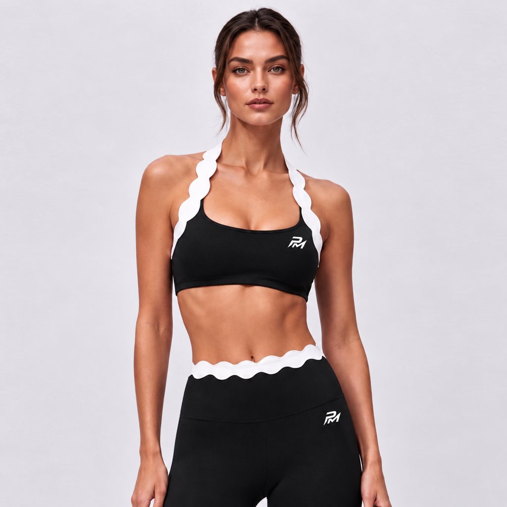 Lace Halter Crop Top
