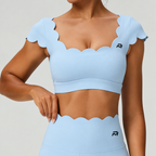 Short Sleeve Bra Top