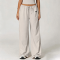 Draped Wide-Leg Pants