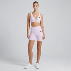 Deep-V Halter Shorts Set