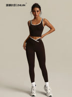 Crossover V Leggings Set