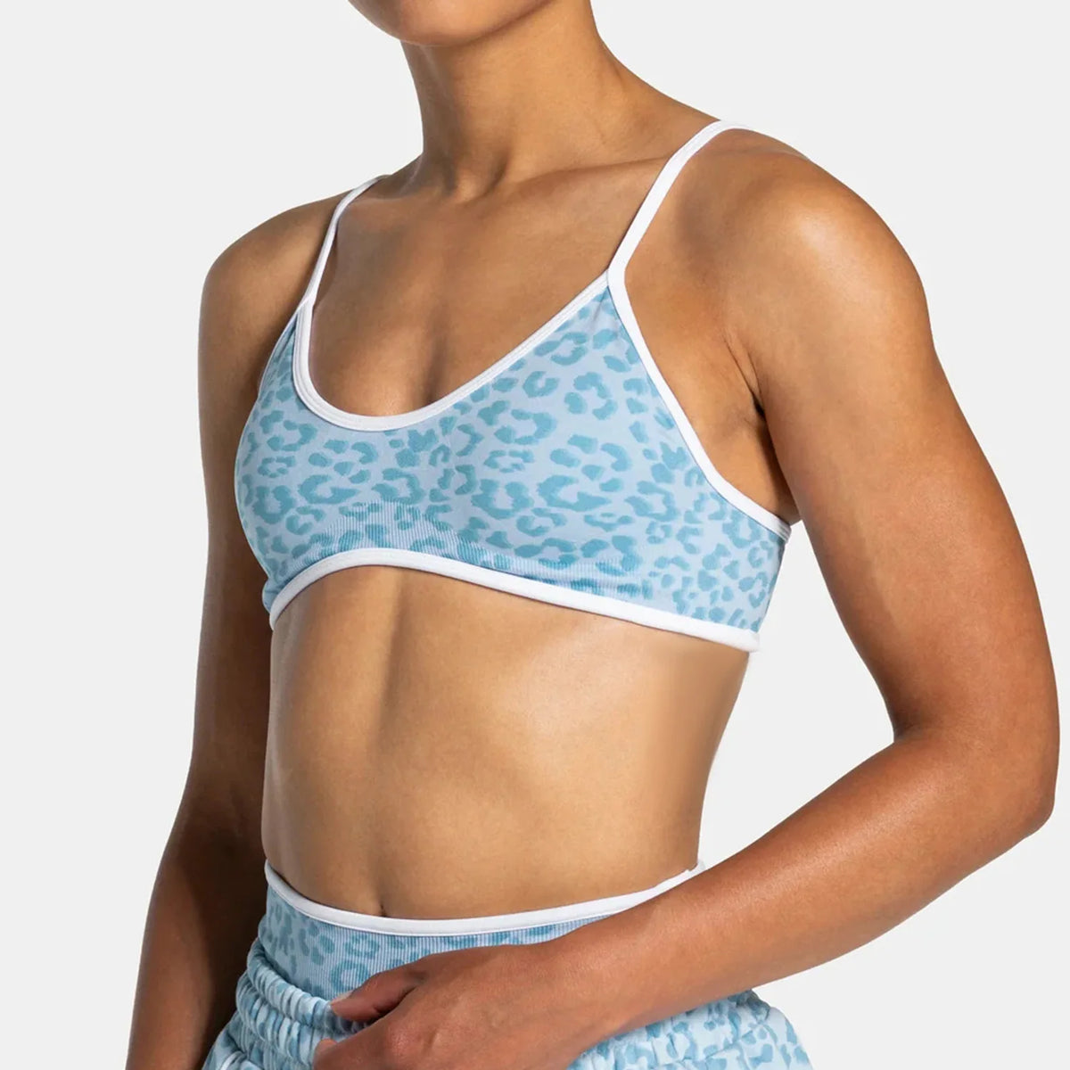 Leopard Strappy Bra