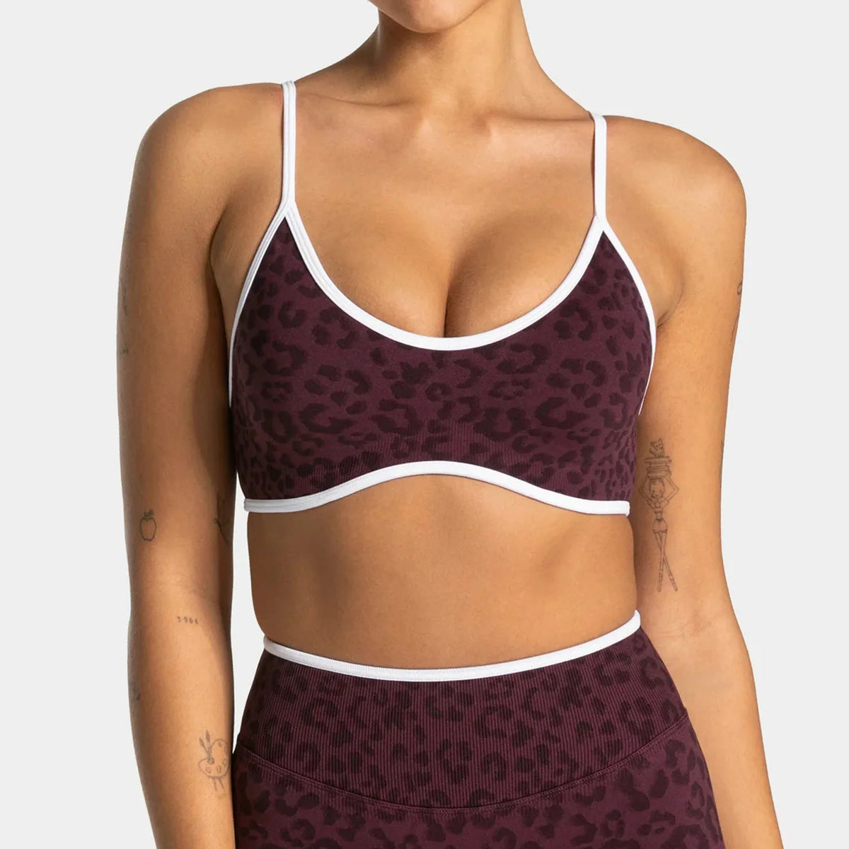 Leopard Strappy Bra