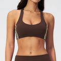 Racerback Halter Bra