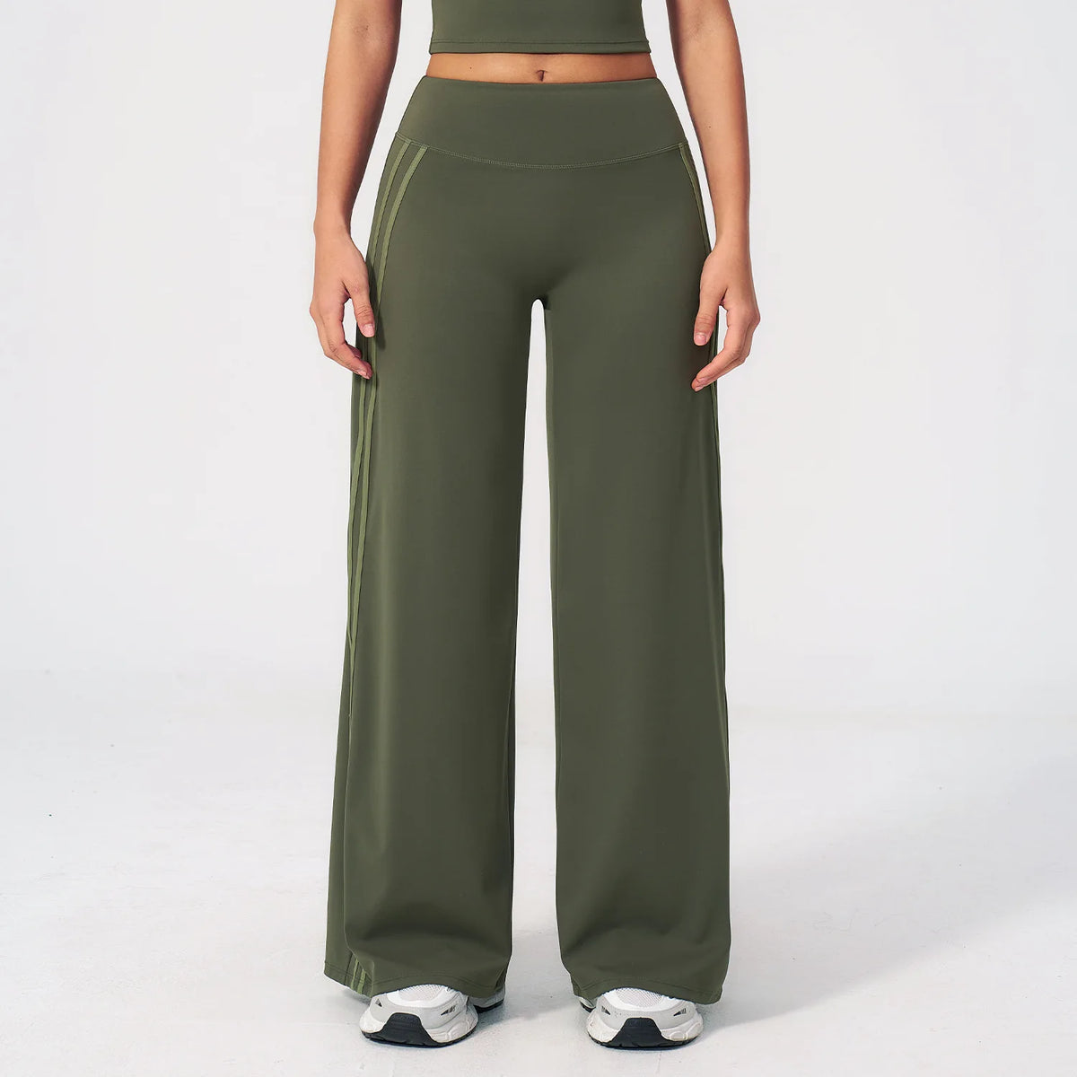 Mid-Rise Straight Leggings