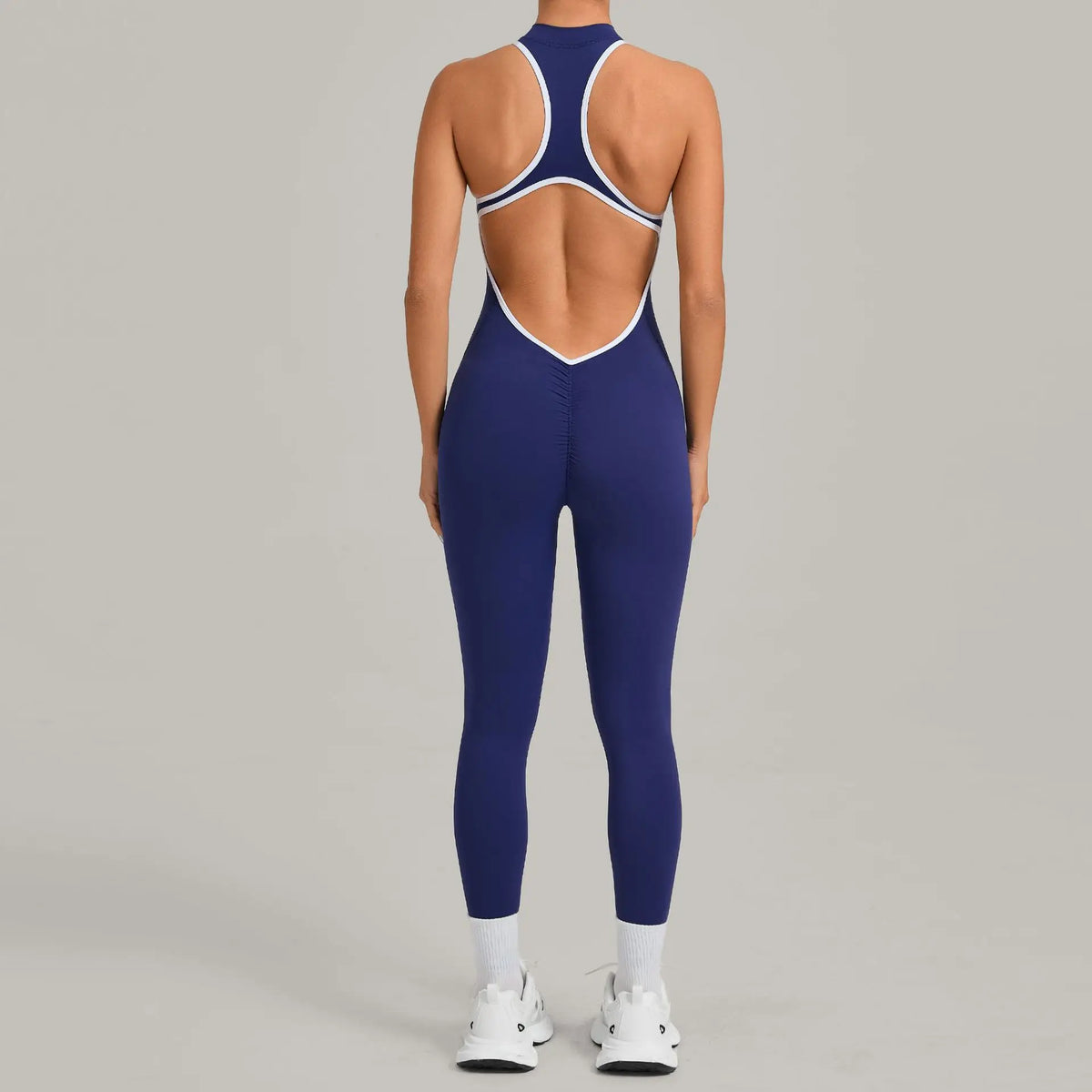 Zip Front Jumpsuit