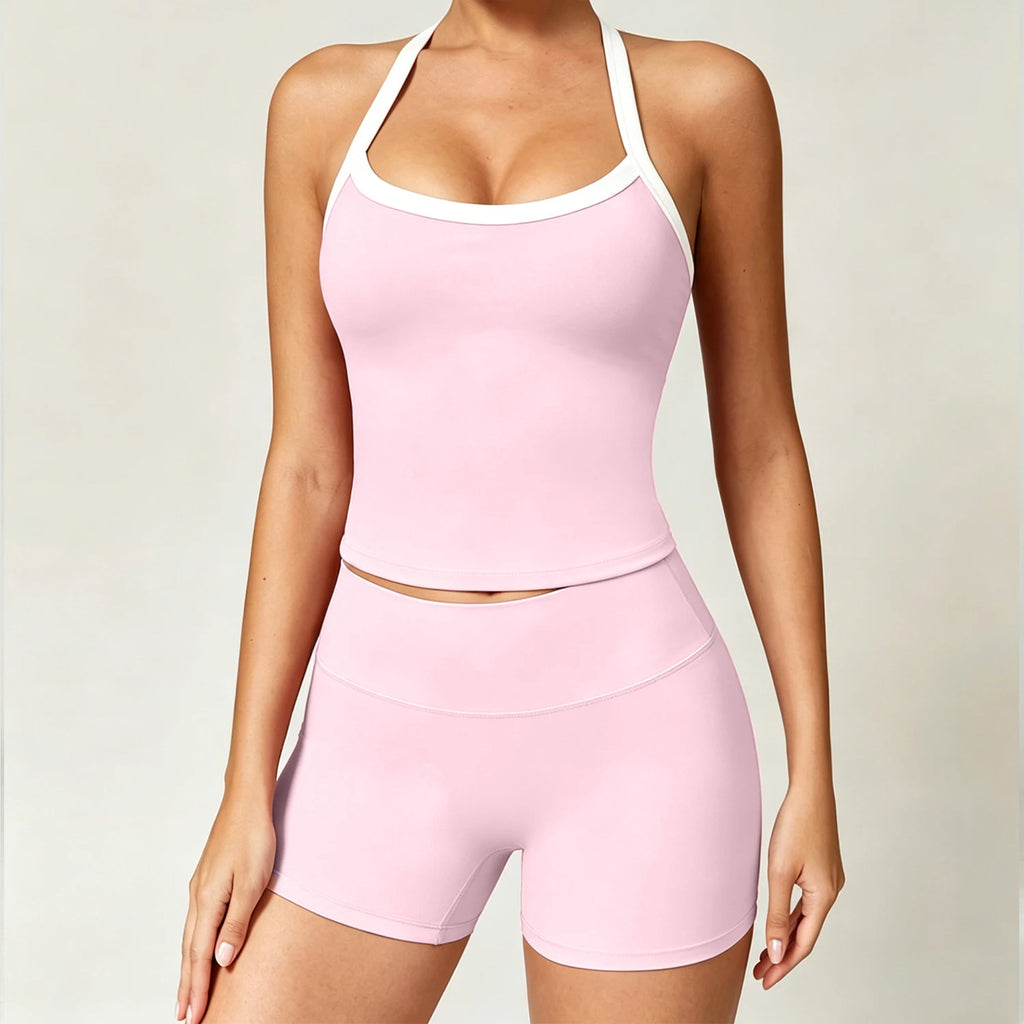 Racerback Shorts Set