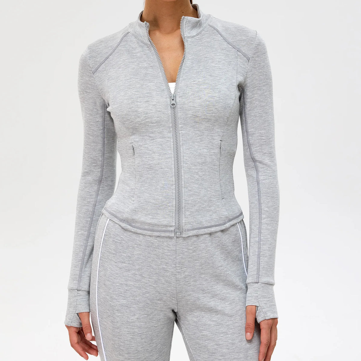 Long Sleeve Crop Jacket
