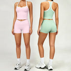 Racerback Shorts Set