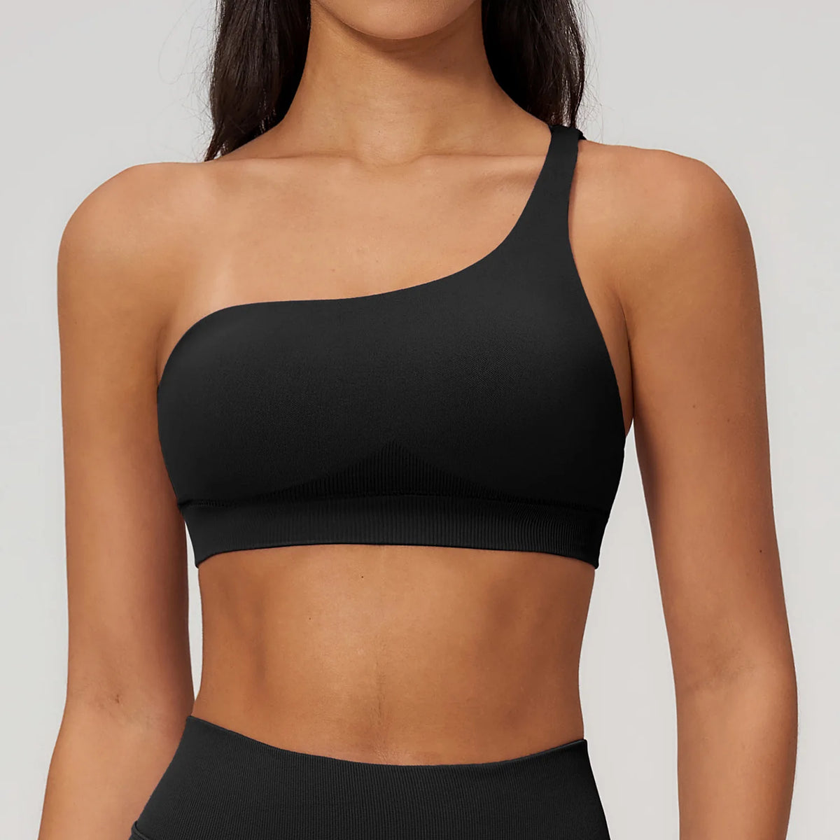 Single Strap Sports Bra