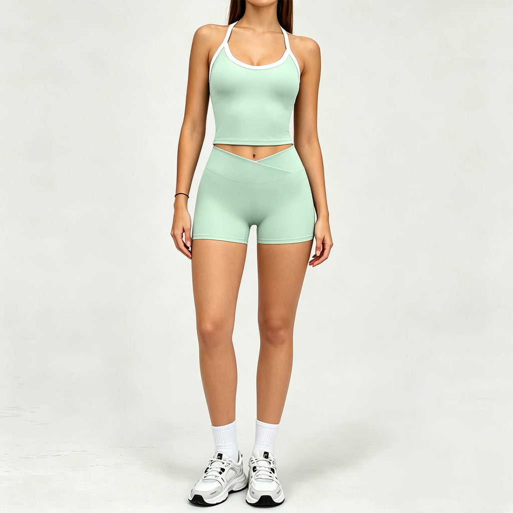 Racerback Shorts Set