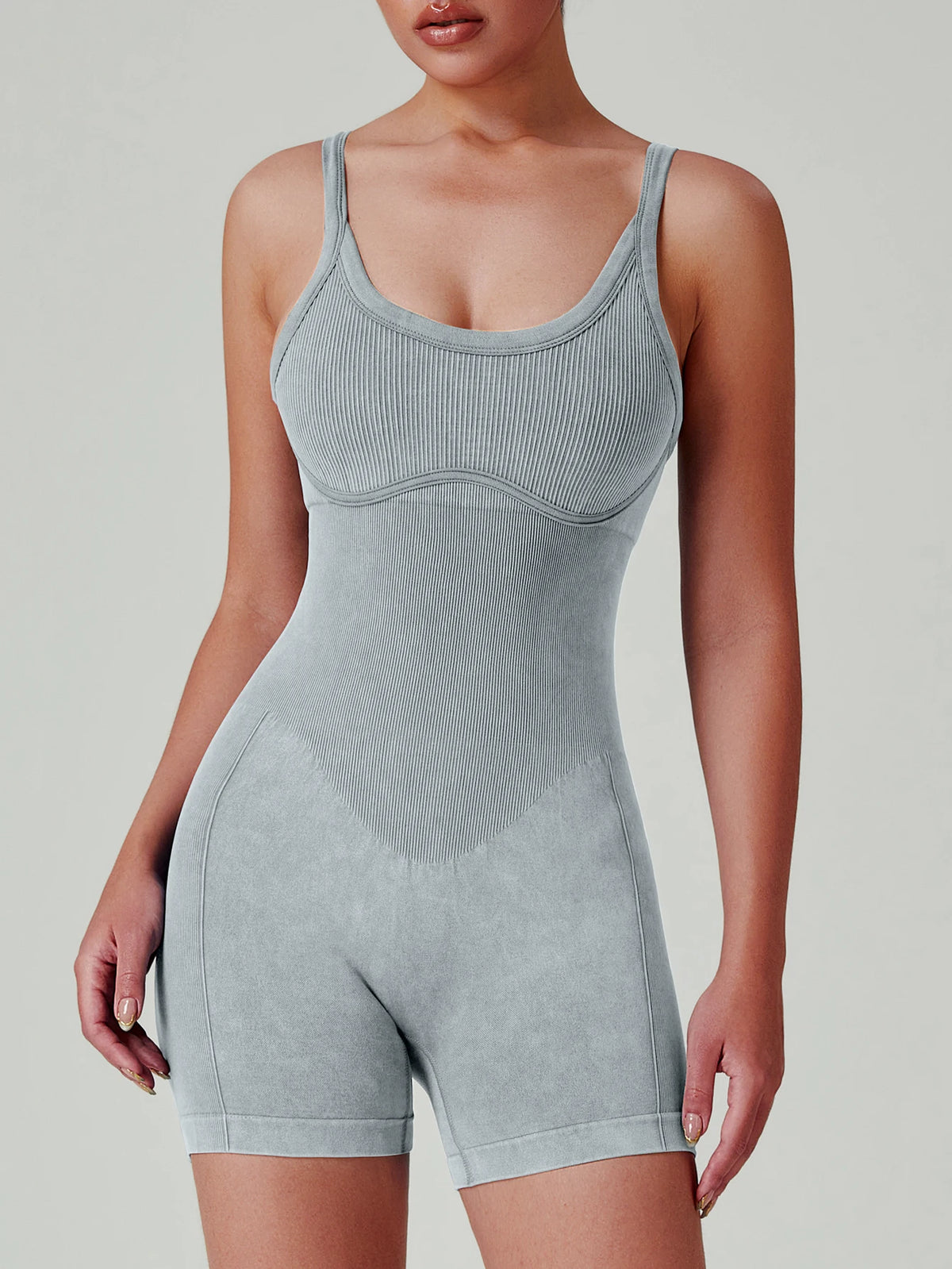 Washed Seamless Bodysuit