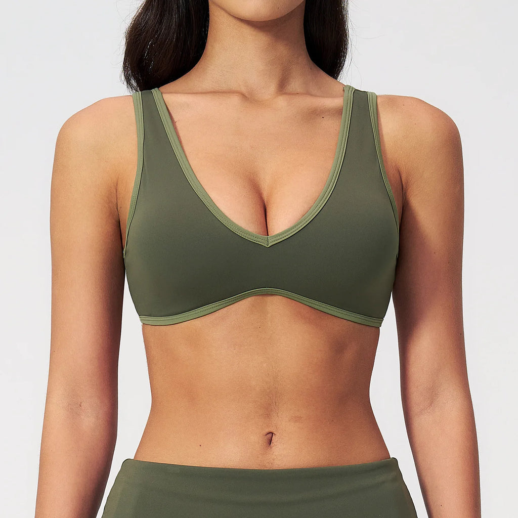 High Support Halter Bra