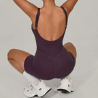 Strappy Open-Back Romper