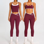 V-Cross Leggings Set