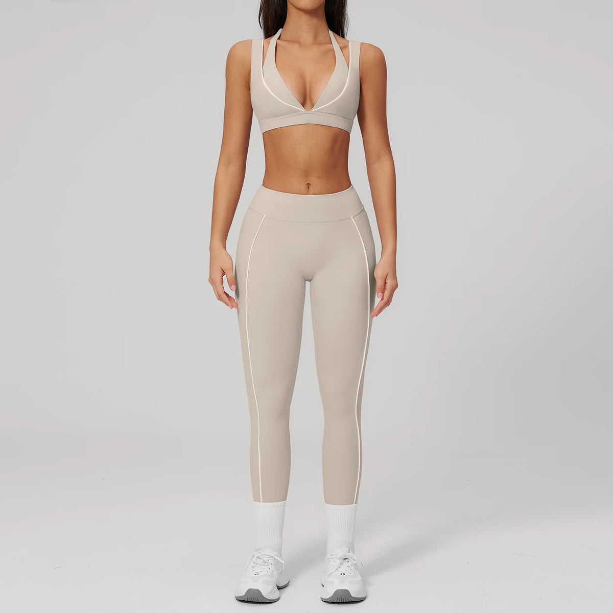 Cross-Back Leggings Set