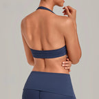 Halo V-Neck Halter Bra