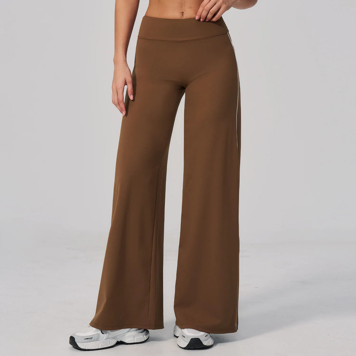 High-Rise Straight Pants