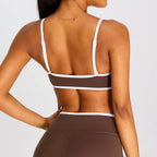 Contrast Strap Bra Tank