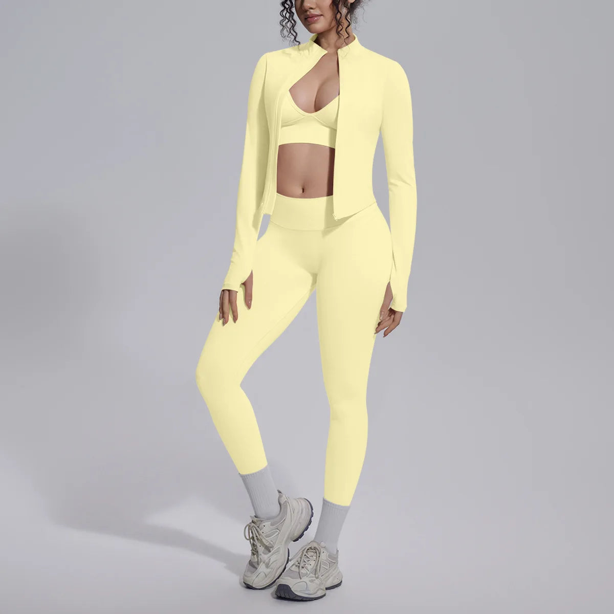 Seamless Three-Piece Set