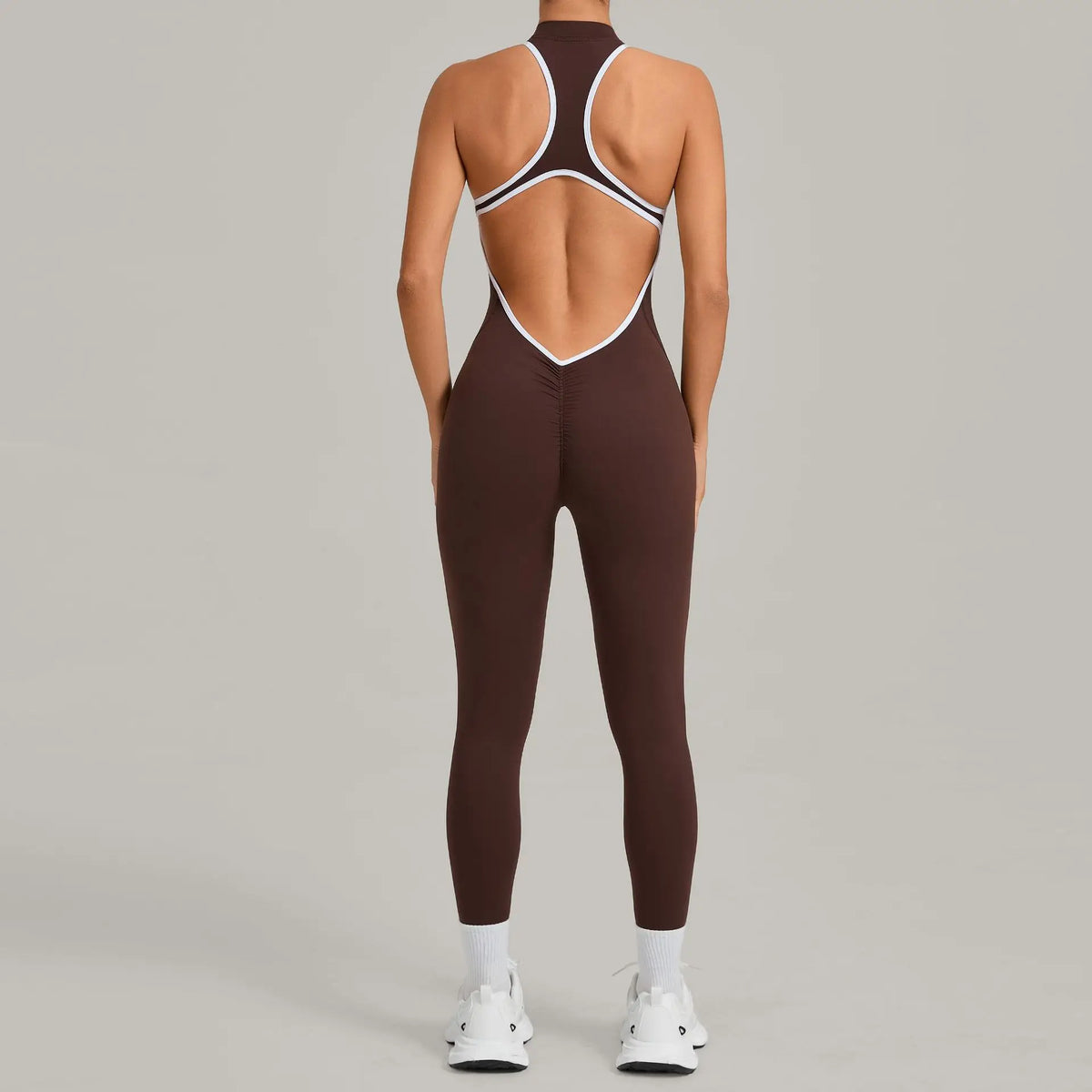 Zip Front Jumpsuit