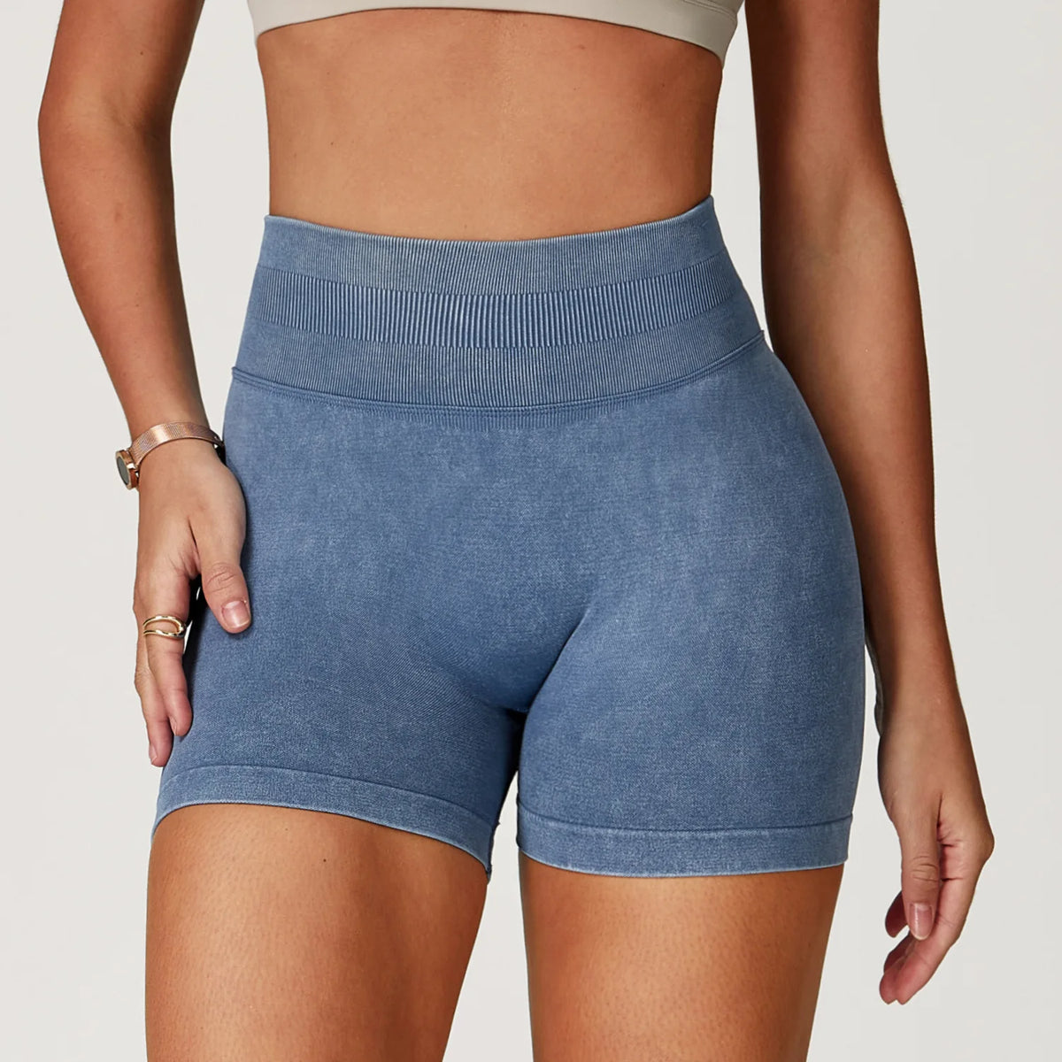Sandwashed Scrunch Shorts