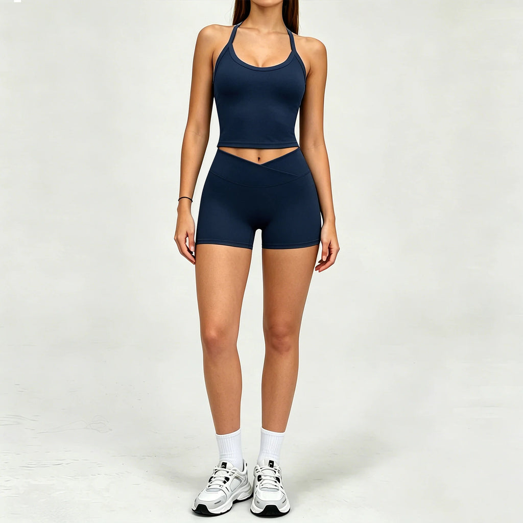 Racerback Shorts Set