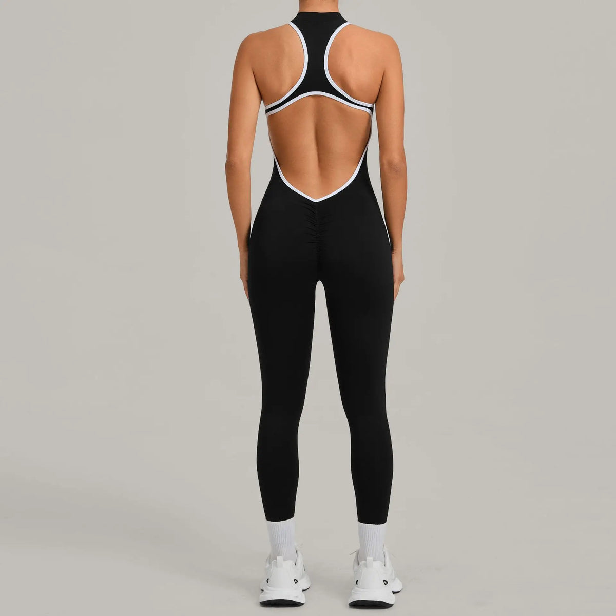 Zip Front Jumpsuit