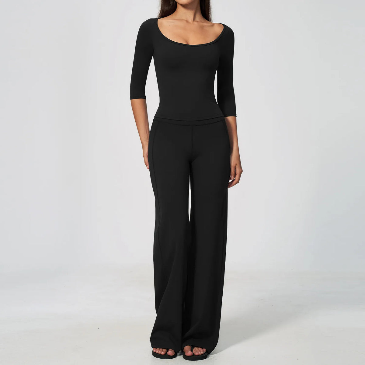 Short Sleeve Flare Set