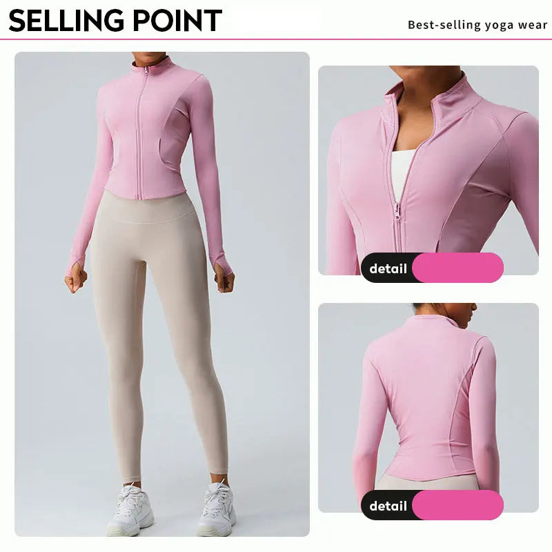 Zip Running Hoodie