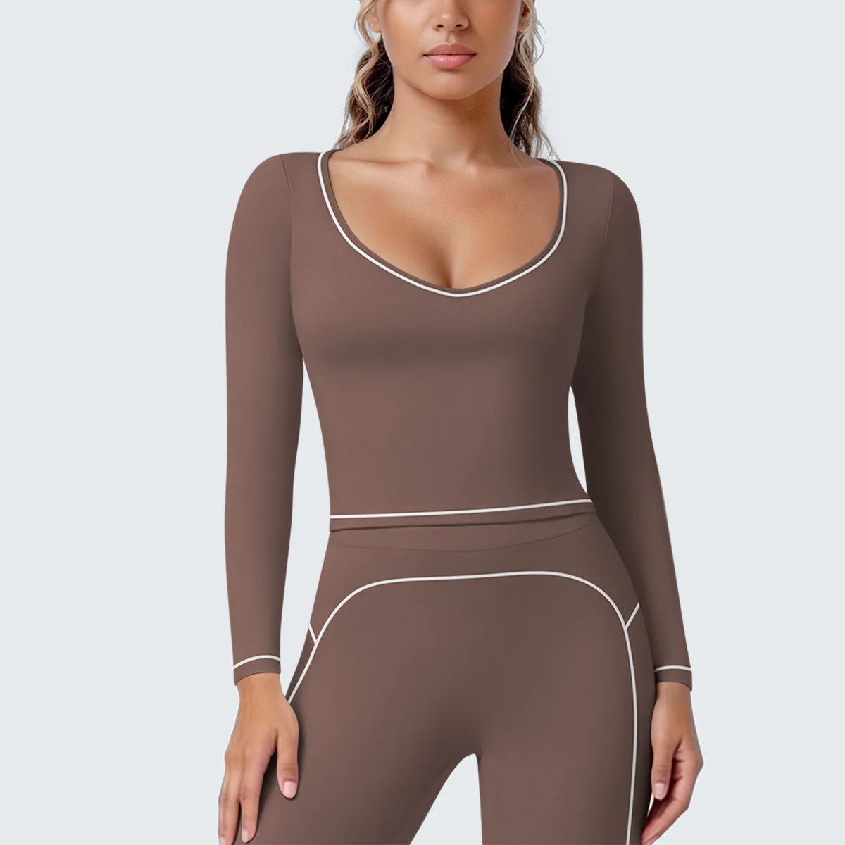 Scoop Neck Crop Tee
