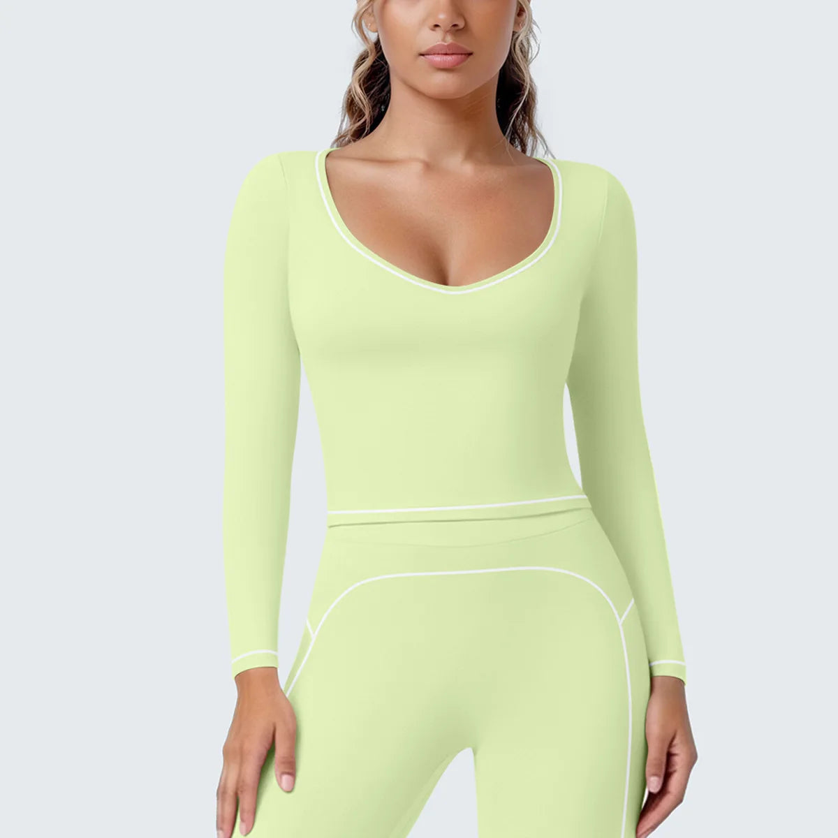 Scoop Neck Crop Tee