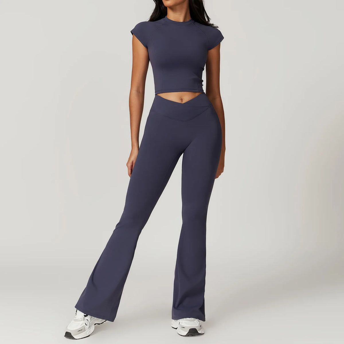 Crop Tee Leggings Set