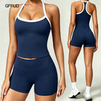 Halterneck Shorts Set
