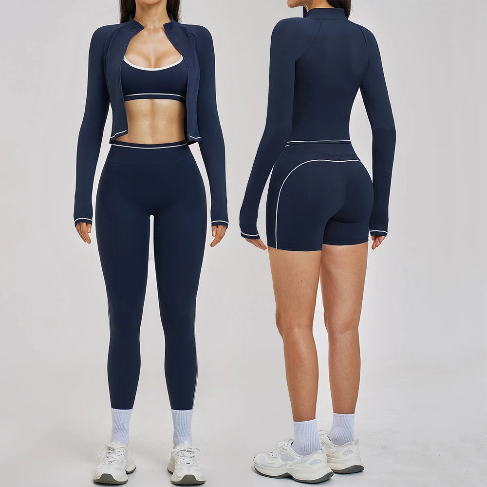 Long Sleeve Three-Piece Set