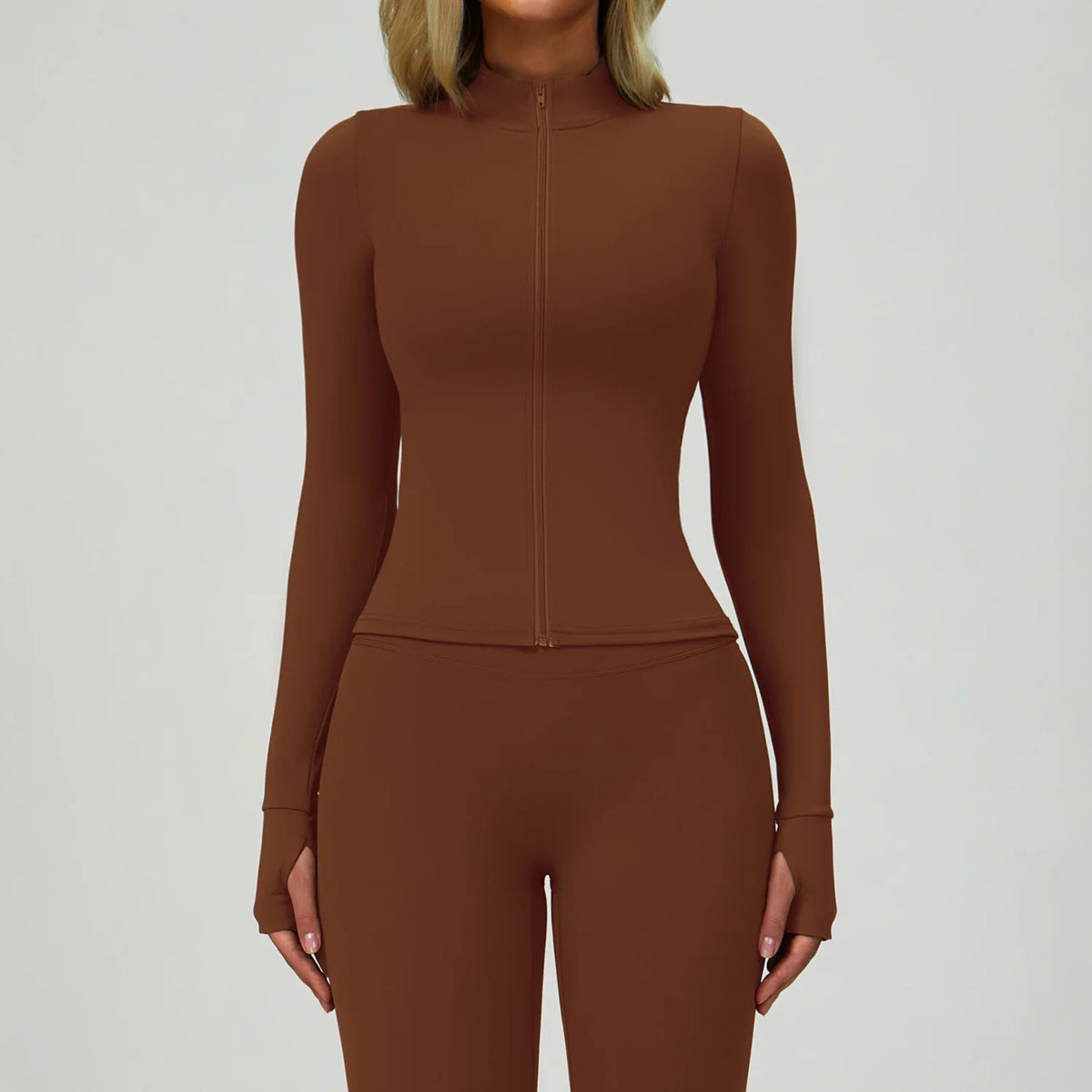 Thumbhole Zip Jacket