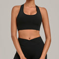 Scrunch Cross-Back Bra
