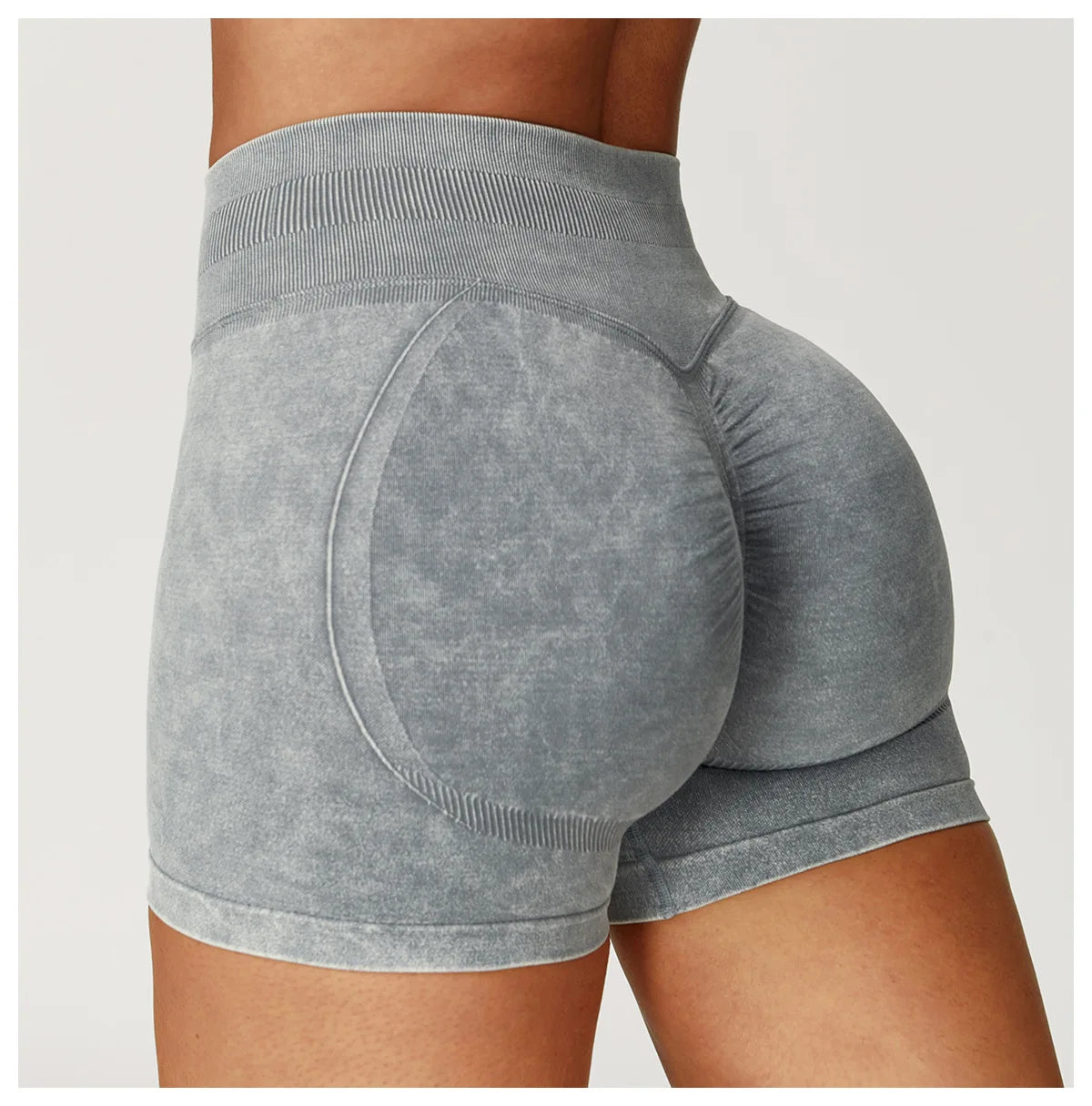 Sandwashed Scrunch Shorts