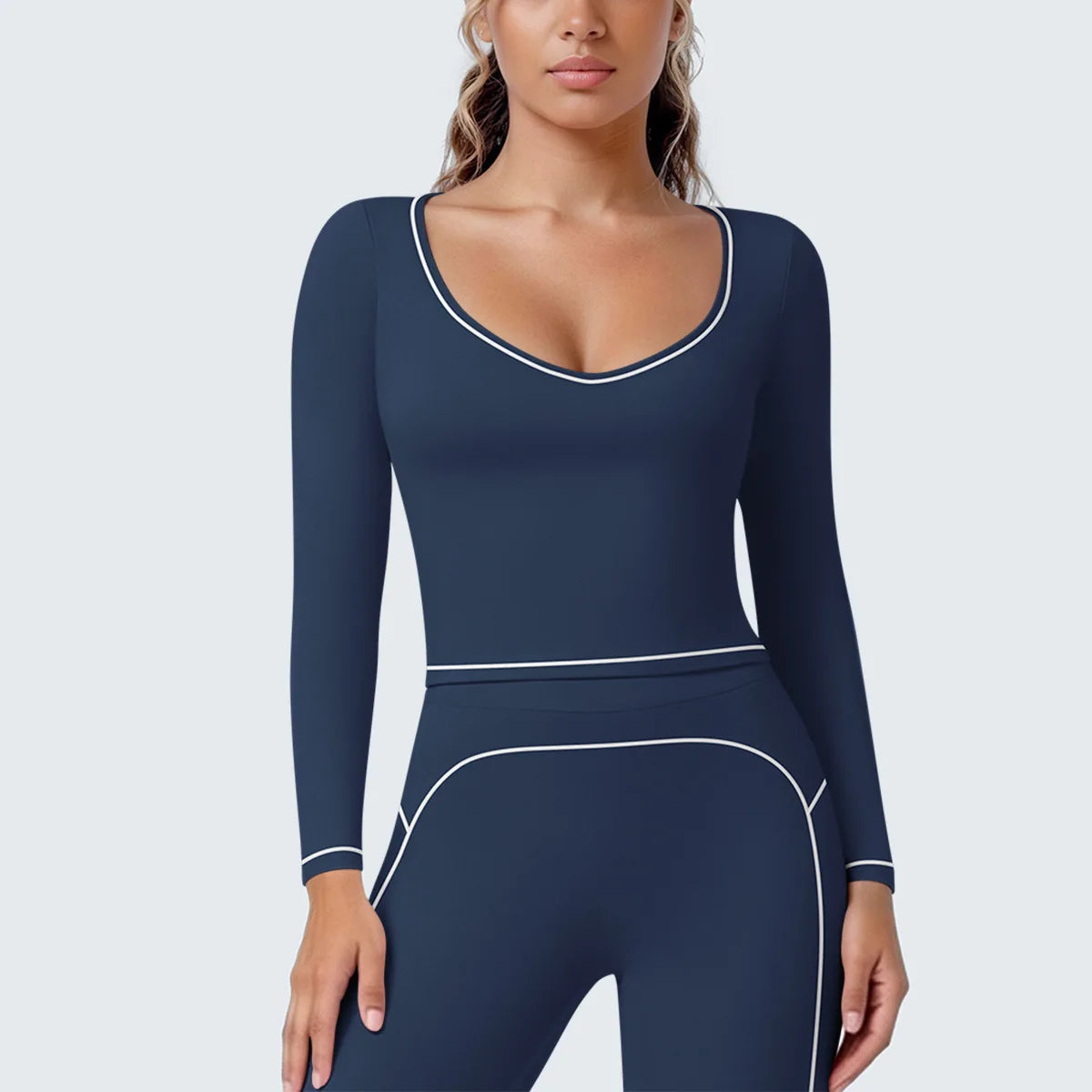 Scoop Neck Crop Tee