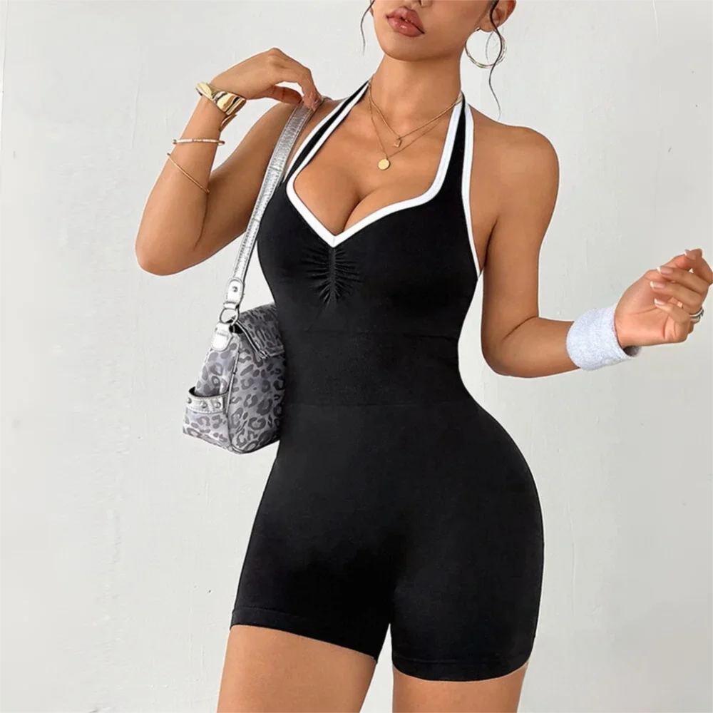 Sweetheart Halter Romper