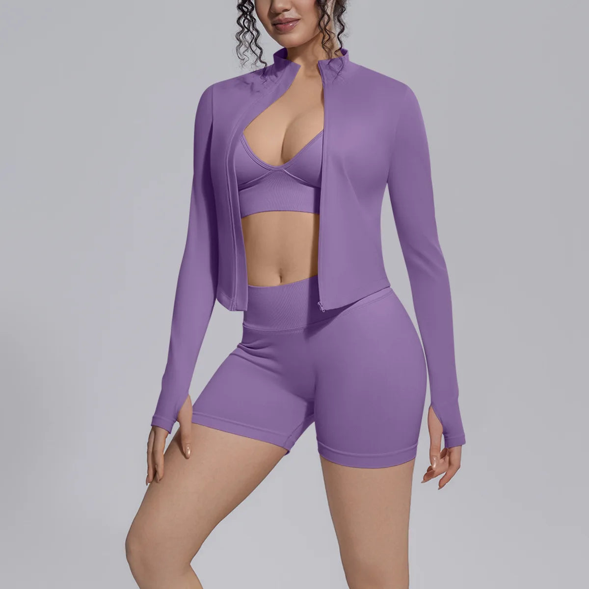 Seamless Three-Piece Set