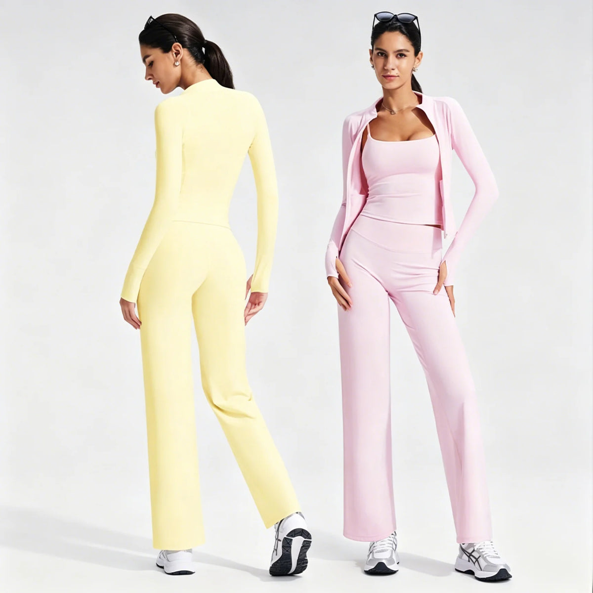 Stand Collar Yoga Jacket