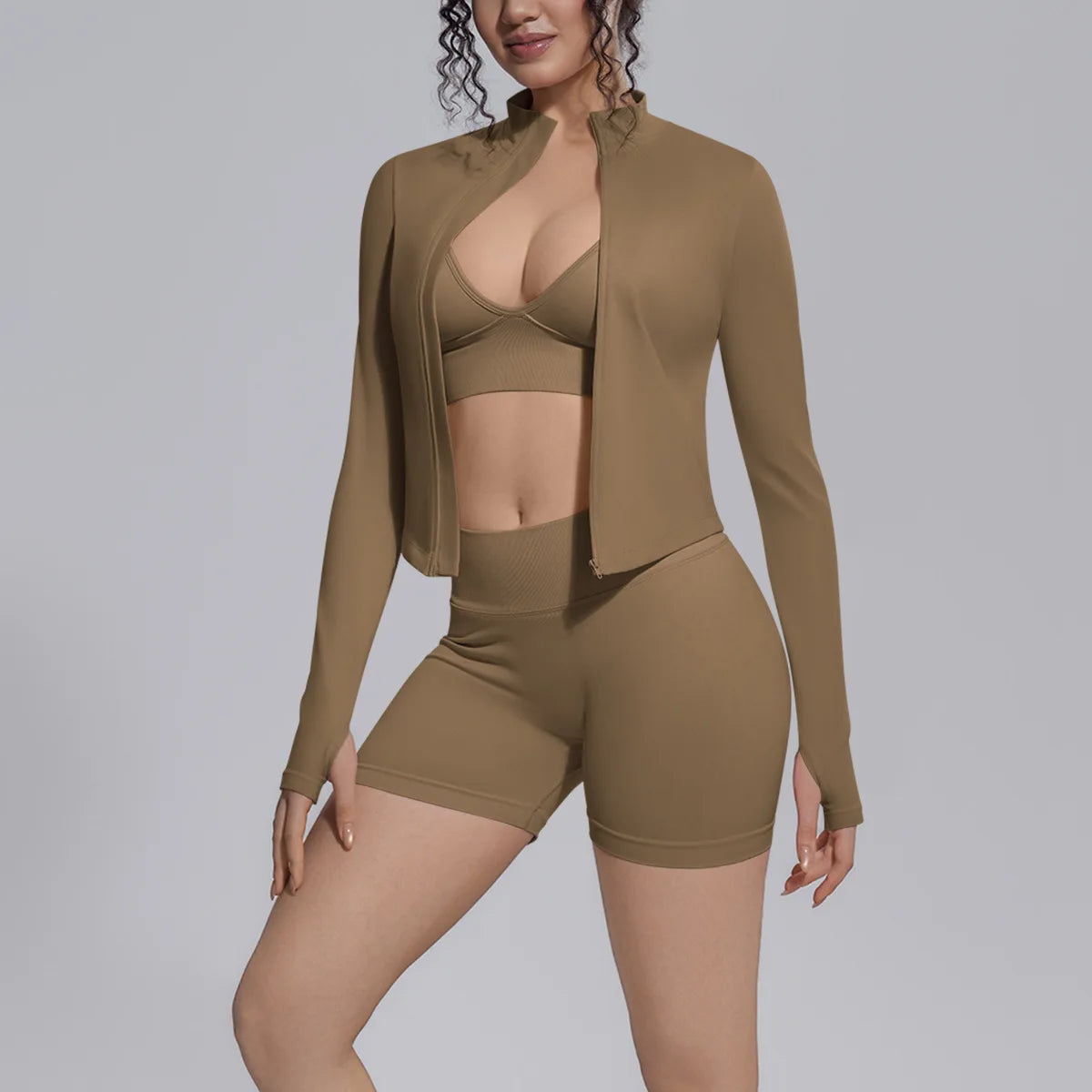 Seamless Three-Piece Set